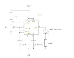 One reduces the trigger sensitivity and the other will double the output pulse duration without increasing the r1 and c1 values. Simple Led Flasher Circuit Using 555 Timer Ic Hobby Electronic Soldering And Construction