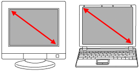 For a macintosh computer, click to select the file. Computer Filters How To Measure Your Computer Screen Buyonlinenow Com