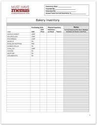 Typically, a brownie is approximately 1 inch in height. Bakery Inventory Form Restaurant Management Tools Bakery Bakery Business Inventory Printable