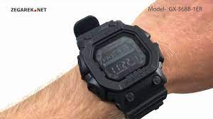 Another cool feature is the watches el backlight with afterglow. Casio G Shock Original Gx 56bb 1er King Of G In Black Zegarek Net Youtube