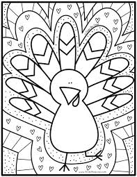 Great for helping kids learn and discern their colors, developing fine motor skills, focusing their active minds, and stimulating creativity. Coloring Club From The Pond Turkey Coloring Pages Coloring Pages Thanksgiving Coloring Pages