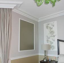 Get molding prices per material and style: Large Crown Molding Clean Line Large Crown Molding Crown Molding In Bedroom Wall Decor Bedroom Small Space Interior Design