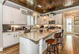 Kitchen island with granite counter top will add some class and elegant style in your kitchen. Beadboard Kitchen Island Design Ideas Designing Idea