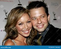 Jon Cryer et Lisa Joyner image éditorial. Image of emmy