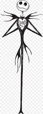 Twas long ago, long before the story you all know occurred, jack skellington was a mere human, much like all of us. Jack Skellington Drawing Visual Arts Skeleton Monochrome Vertebrate Human Png Pngwing
