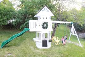 Protect the swing sets from losing their color or even greying. Diy Swingset Makeover Arinsolangeathome