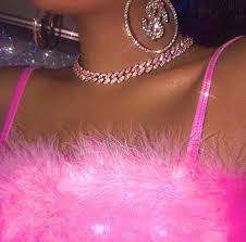 Rhinestone Dollars Hoop Earrings In 2020 Bad Girl Aesthetic Pink Aesthetic Pastel Pink Aesthetic