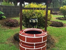 1001 Inspirations Pour Une Decoration De Jardin A Faire Soi Meme Decoration Jardin Recycler Des Pneus Idee Deco Jardin