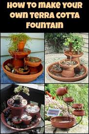 Water Feature Project How To Build A Terra Cotta Fountain Brunnen Garten Diy Wasserbrunnen Brunnen Bauen