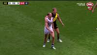 #toby greene #lachlan keeffe #can't believe he's captain #then again we've had angry tay as our i was.doing things toby greene: Toby Greene Celebrations Gif By Afl Find Share On Giphy