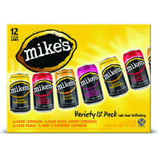 Drink cans have an extremely thin plastic or epoxy coating to prevent the aluminum from reacting with the chemicals in the drink. Mike S 12 Pack Variety Pack Premium Malt Beverage Beer 12 Ea Malt Beverages Sendik S Food Market