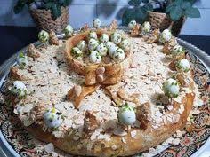 طريقة تزيين بسطيلة الدجاج المغربية الجزء 2 Youtube Food Food Decoration Food And Drink