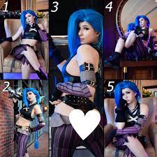 Arcane Jinx NSFW Cosplay Prints league of Legends - Etsy Finland