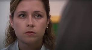 Was Pam actually doing the math here? This is the cold opening when Michael  negotiates with Pam over having a baby in 10, 20, and 30 years. I always  thought Pam finally