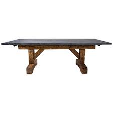 Tutto rigorosamente fatto a mano e made in italy. Soap Stone Leathered Dining Table For Sale At 1stdibs