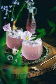 Lavender Lemonade Love Is In My Tummy Recipe Floral Drink Lavender Lemonade Dark Food Photography