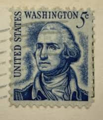 GEORGE WASHINGTON STAMP 5 CENT STAMP