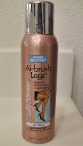 sally hansen airbrush legs leg makeup tan glow review