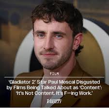 Paul Mescal est contre le fait d'appeler les films du "contenu" : r/Fauxmoi