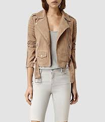 Allsaints Hitchen Suede Biker Jacket Allsaints Cloth In 2020 Biker Jacket Biker Jacket Outfit Leather Jackets Women