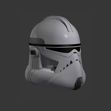 Clone Trooper Assassin Cosplay Helmet 3d Print Model Cosplay Helmet Clone Trooper Clone Trooper Helmet