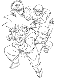 Funny dragon ball z coloring page for kids : Dragon Ball Coloring Pages Best Coloring Pages For Kids