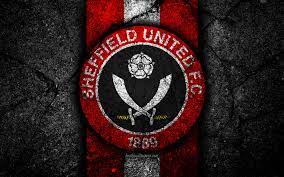 Download Wallpapers 4k Sheffield United Fc Logo Efl Championship Black Stone Football Club England Sheffield United Soccer Emblem Asphalt Texture Fc Sheffield United For Desktop With Resolution 3840x2400 High Quality Hd Pictures