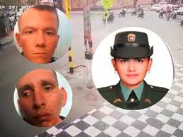 Los rostros de los presuntos responsables del asesinato de la patrullera  Paula Cristina Ortega, en Neiva