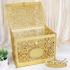 Here's how to make your own unique wedding card box for your special day from a standard mailbox. Diy Wedding Gift Card Box Money Box Beautiful Wedding Decoration Supplies For Birthday Party Storage Money The Big Wedding Store