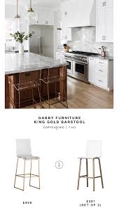 Gabby Furniture King Gold Barstool Copycatchic Gabby Furniture Bar Stools Kitchen Island Bar Stool Furniture