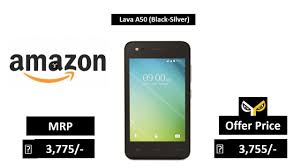 Lava A50 (Black-Silver) - YouTube