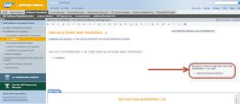 Oct 07, 2015 · hola raúl, tengo el mismo problema, ya me he identificado y recibido el link, pero al insertarlo en la página me lo pide una y otra vez. Codigo De Retorno Descargar Sap Gui Y Sus Parches Desde El Sap Support Portal