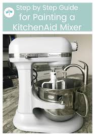 Kitchenaid professional 5 plus vs artisan homelization. Step By Step Guide For Painting A Kitchenaid Mixer Across The Blvd