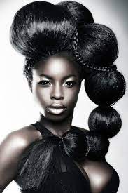 39 Bubble Braids Masterpieces For Braided Hairstyles Curly Craze Artistic Hair High Fashion Hair Hair Shows