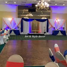 Royal Blue And Coral Wedding Decor Artandstyledecor Coral Wedding Decorations Blue Wedding Decorations Blue Coral Weddings