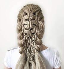 Hair is braided close to the scalp in a continuous, raised row. This German Teenager Creates Amazingly Intricate Hairstyles And Here Are 30 Of The Coolest Ones Bored Panda