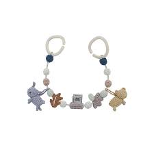 4 kinderwagenkette aus holz, stoff oder plastik. Kinderwagenkette Crochet Daydream Sebra