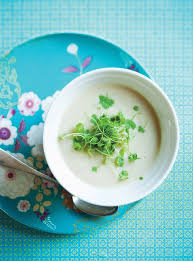 Veloute De Topinambour Et De Celeri Rave Celeriac Soup Soup Recipes Soup