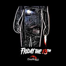 Two dead bodies are shown with their throats cut. Direworld On Twitter Direworld Is Rated R This Friday We Will Be Playing The Original 1980 Classic Movie Friday The 13th All Night Https T Co Xubc4u1w14 Https T Co Wzi6lbnc5q