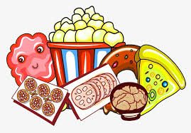 Cartoon Snack Food Png And Psd