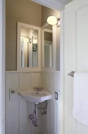 Corner Sink Mirror Idea Looking For Solution For Really Tiny Bathroom Guest Bathroom Small Small Bathroom Inspiration Corner Sink Bathroom