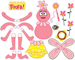 Dress Up With Foofa Printable Yo Gabba Gabba Gabba Gabba Yo Gabba Gabba Dress
