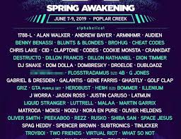 Spring Awakening Music Festival 2019 en Poplar Creek, Illinois