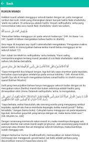 Ya, mandi wajib atau mandi besar berfungsi untuk menghilangkan hadats besar, seperti keluarnya sperma yang disebabkan mimpi basah, berhubungan intim dan lain sebagainya. Tata Cara Mandi Wajib Fur Android Apk Herunterladen