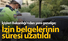 İçişleri bakanlığı 81 i̇l valiliğine görev belgesi düzenlenmesi konulu genelge gönderdi. Icisleri Bakanligi Ndan Izin Belgesi Genelgesi