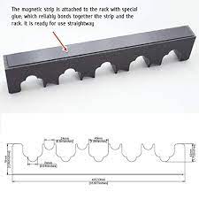 Diy gun cabinet part 2 of 3. Foam Gun Rack For Five Nine Guns New Universal Rifle Barrel Rest With Magnetic Strip Gun