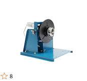 Rotary Welding Positioner, 110V Light Duty Welder Turntable Table Mini 2.5" 3 Jaw Lathe Chuck 10KG (USA Stock)