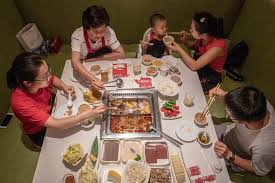 Before the guests arrive, brainstorm funny or weird phrases and place them under each person's plate. Offering Manicures With Your Hot Pot China S Haidilao Plans A Global Push The New York Times