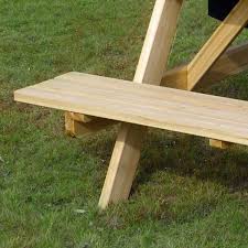 Northbeam Natural Wood Picnic Table With Built In Cooler Tbc010001910 The Home Depot In 2020 Picnic Table Picnic Table Kit Patio Dining Set
