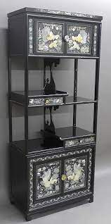 Check spelling or type a new query. Lot Korean Black Lacquer And Mother Of Pearl Cabinet